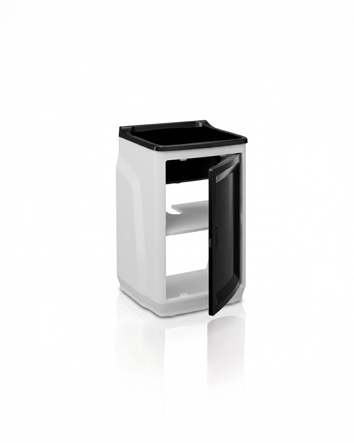 Gabinete Lavamanos Negro